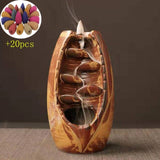 Tibetan Mountain River Hand Crafted Incense Holder